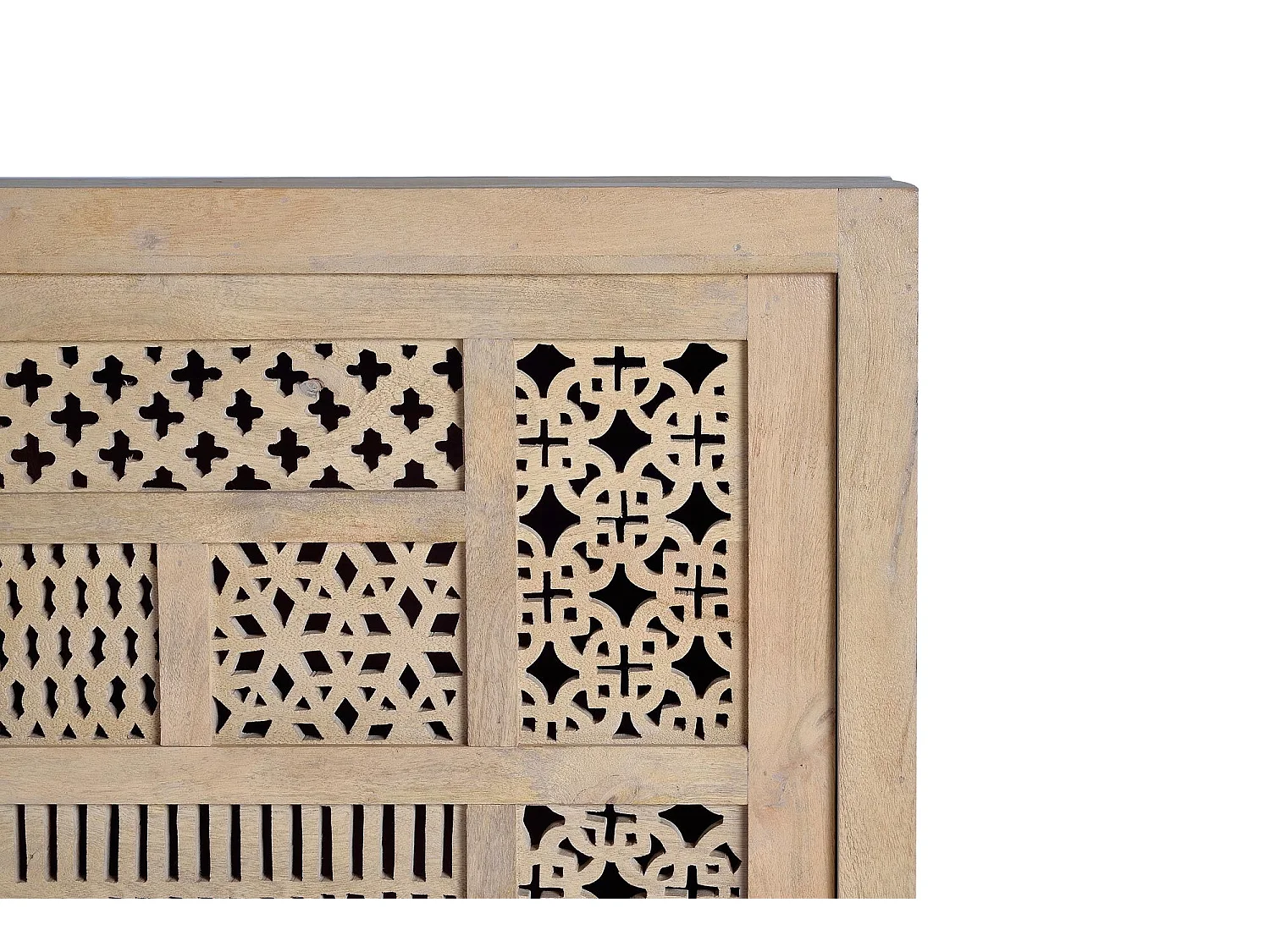 Buffet en bois manguier et métal