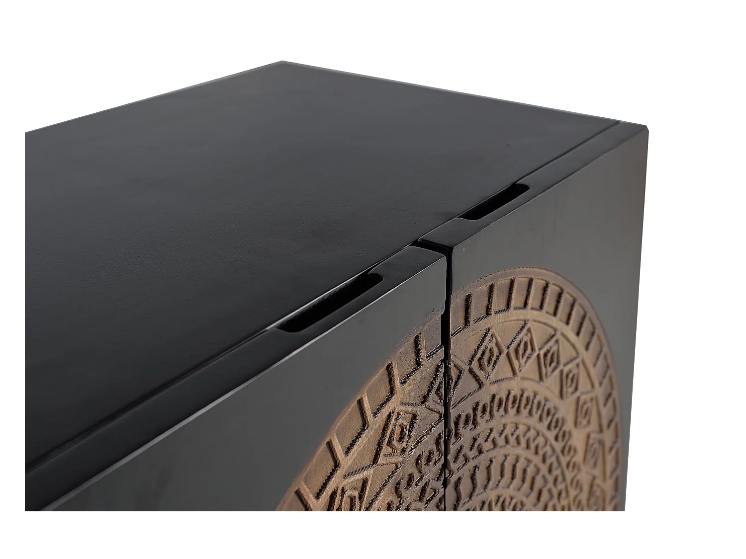 Buffet bois manguier et métal