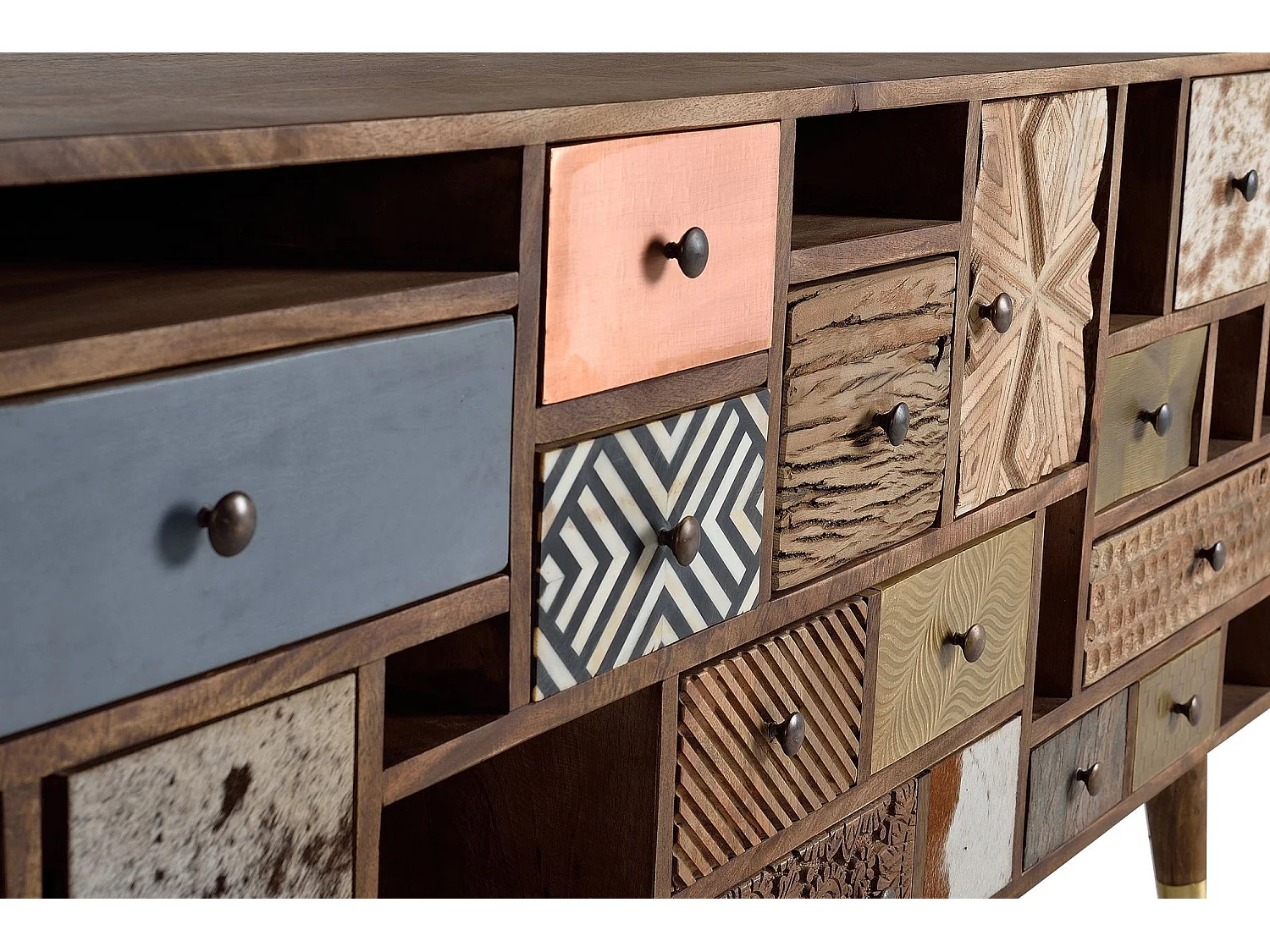 Buffet en bois de manguier