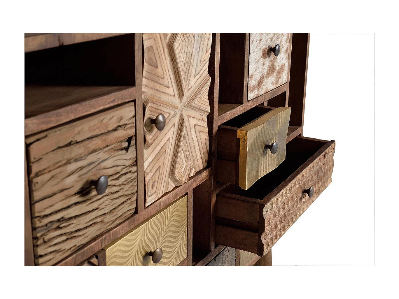 Buffet en bois de manguier