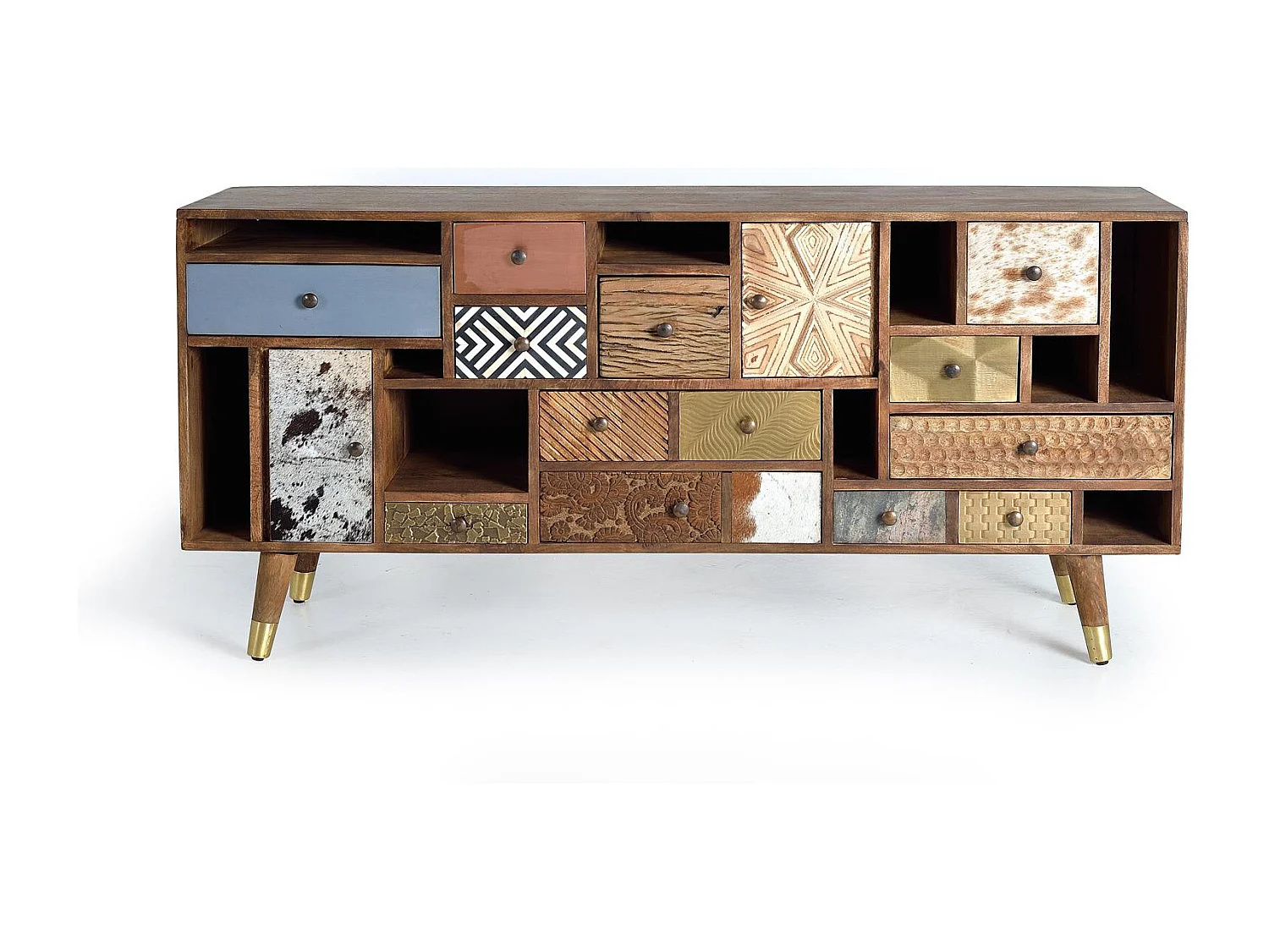 Buffet en bois de manguier