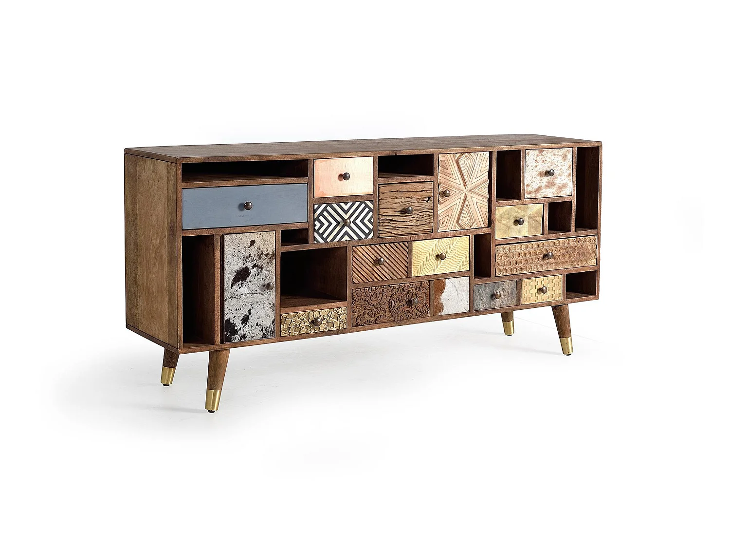 Buffet en bois de manguier