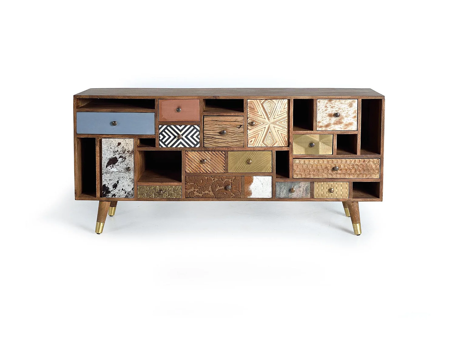 Buffet en bois de manguier