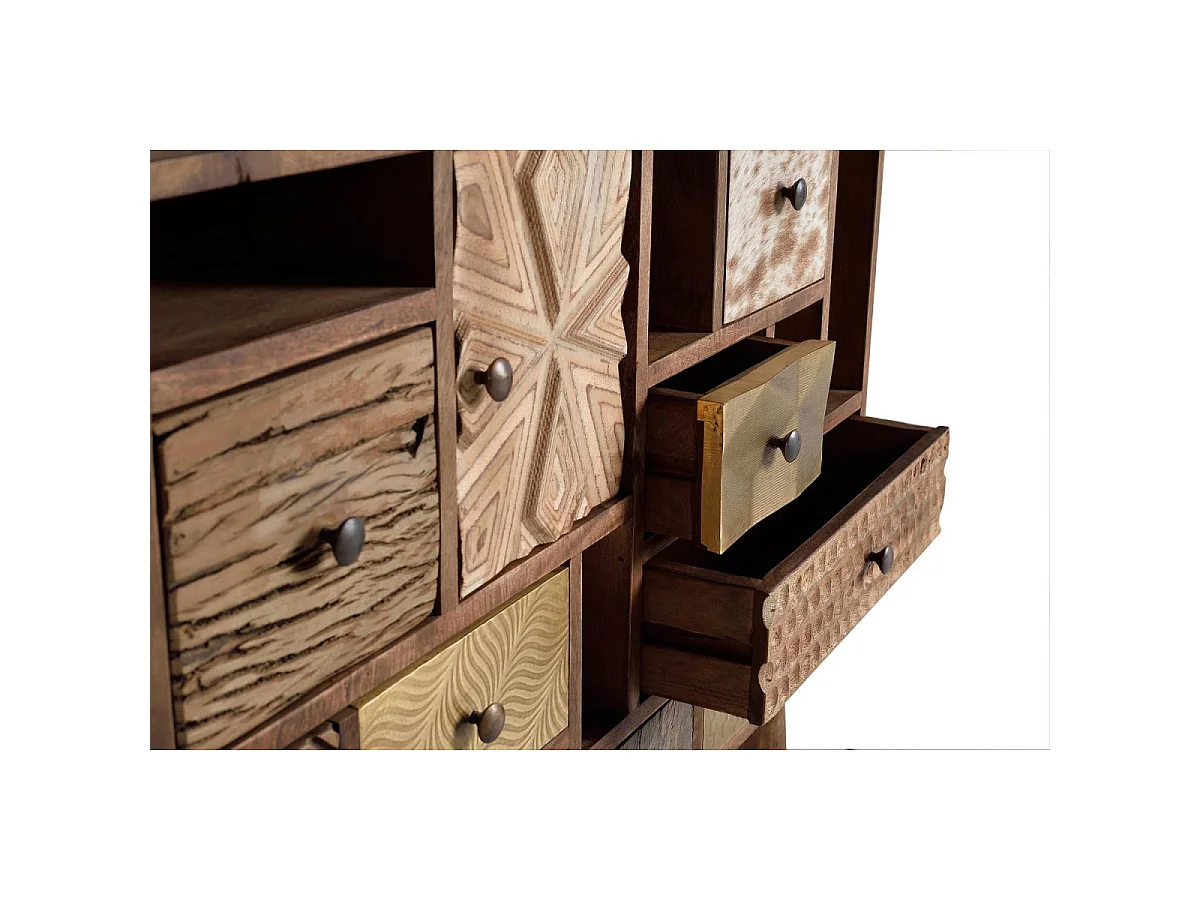Buffet en bois de manguier