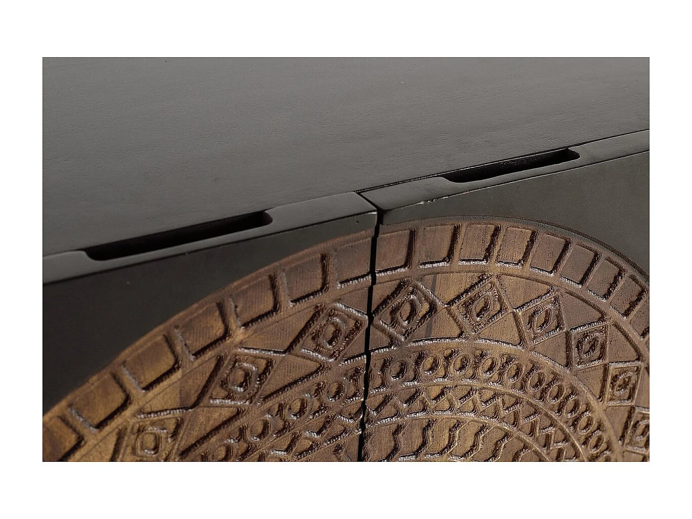 Buffet en bois manguier et métal