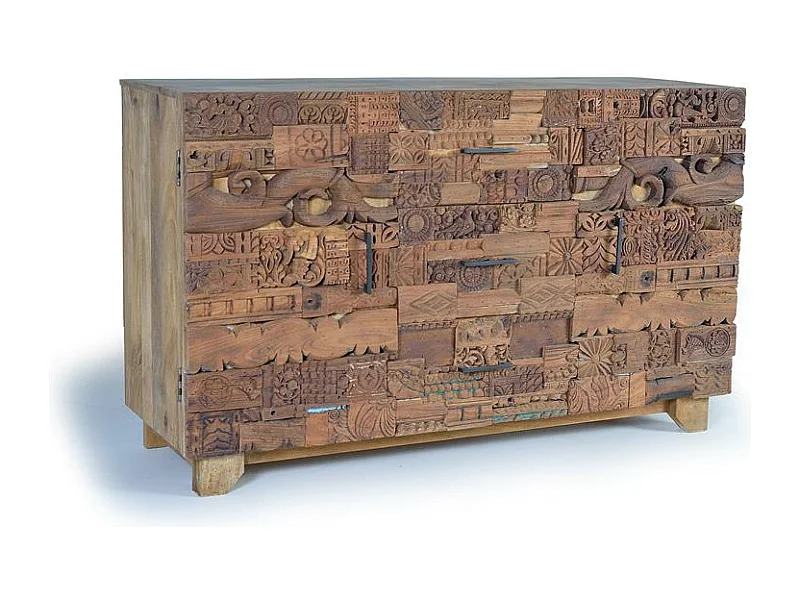 Sideboard aus recyceltem Mangoholz