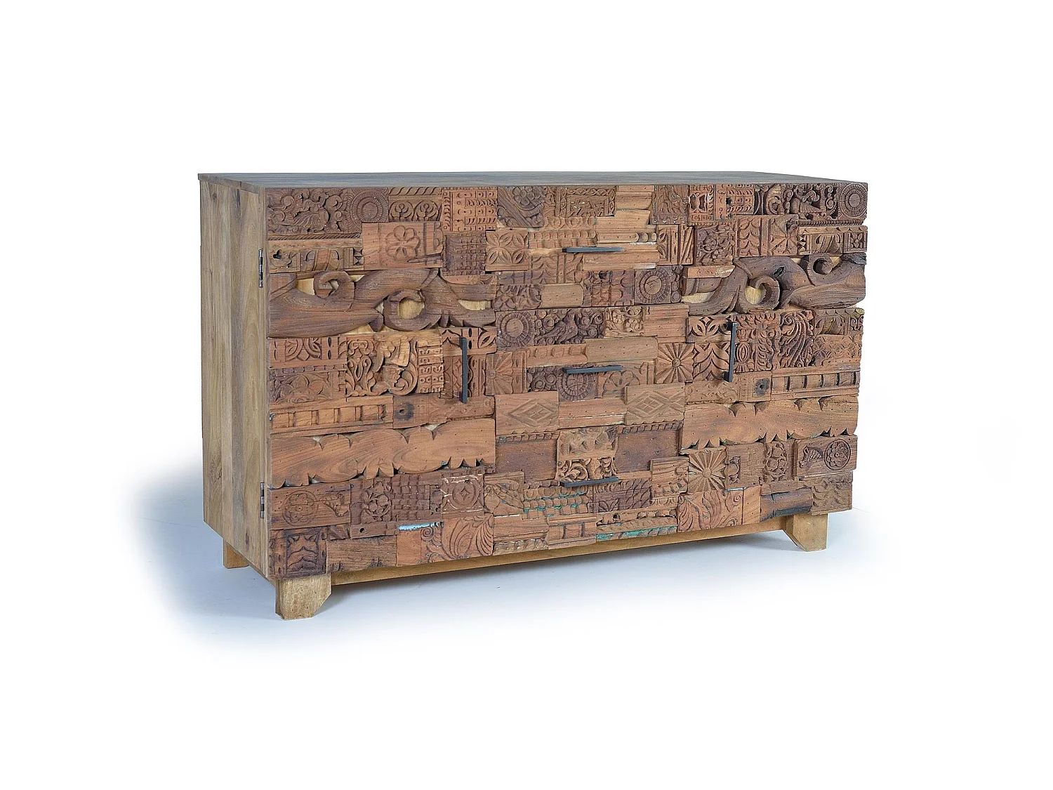 Buffet in bois manguier recupéré