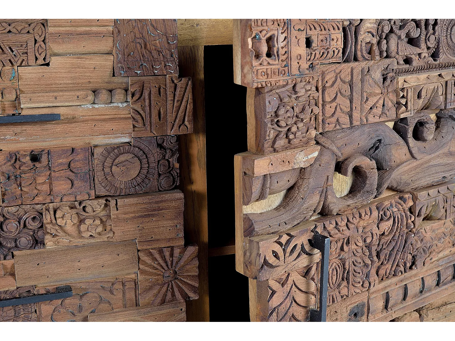 Buffet in bois manguier recupéré