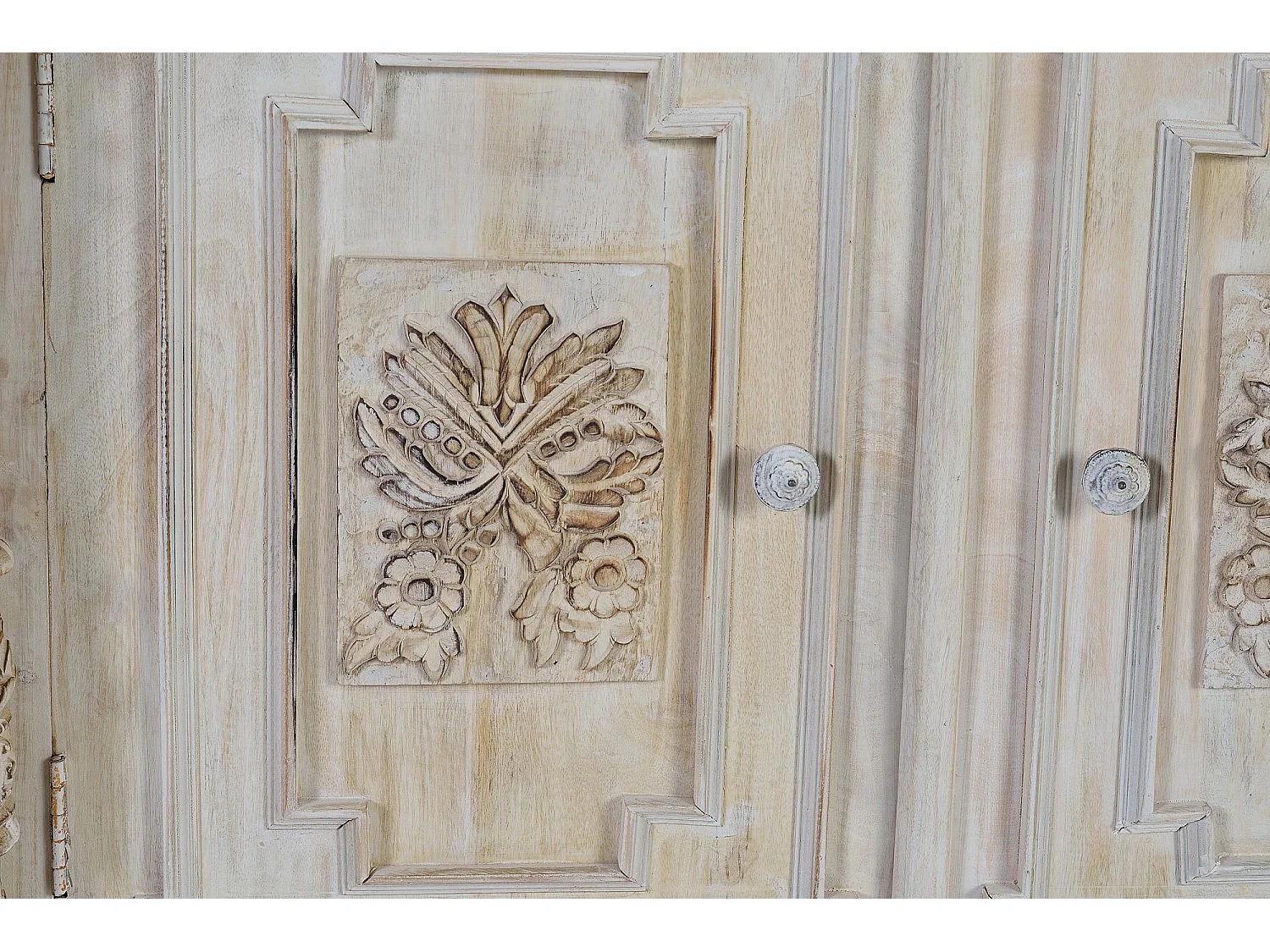 Buffet en bois manguier naturel