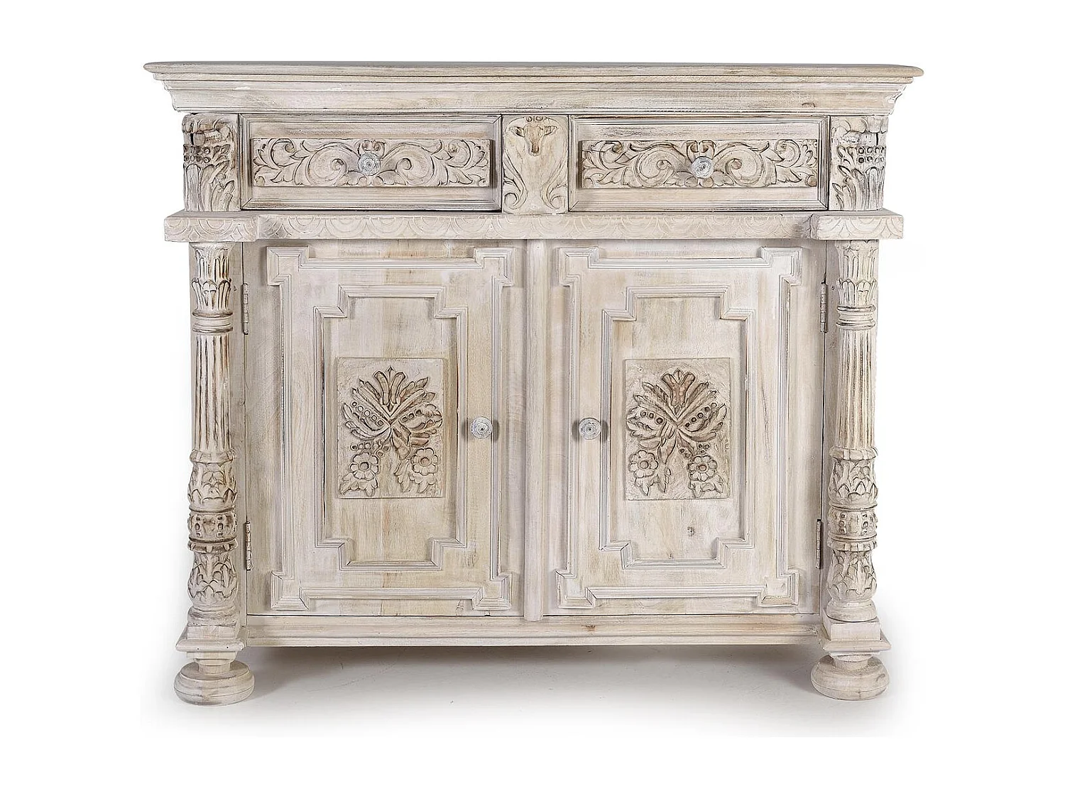 Buffet en bois manguier naturel