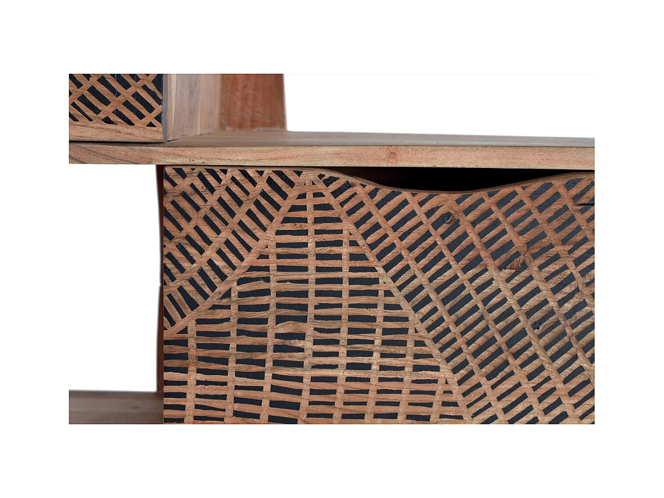 Bücherregal aus Akazienholz