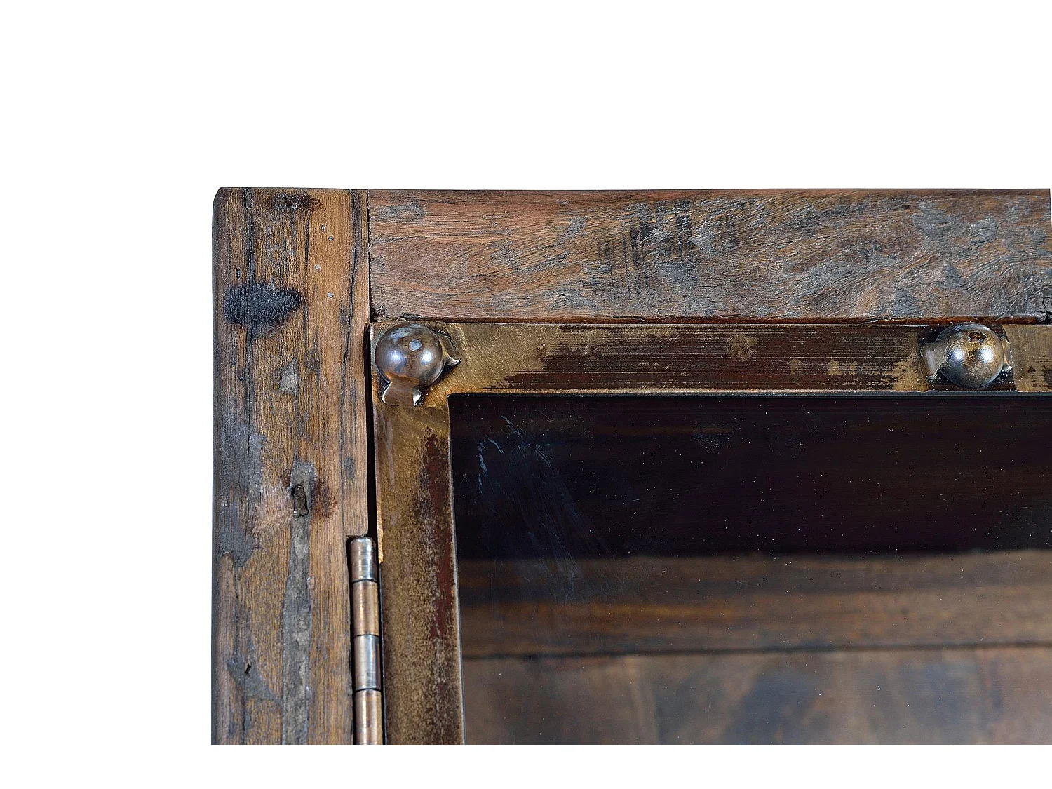 Vitrine bois récupéré