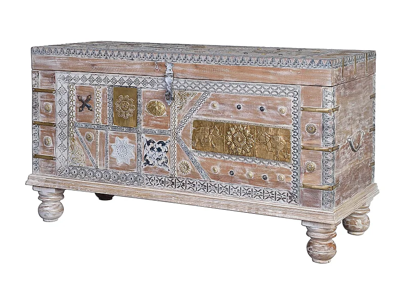 Tronco di mango bianco invecchiato Blanco .57x40x100 Giner y Colomer