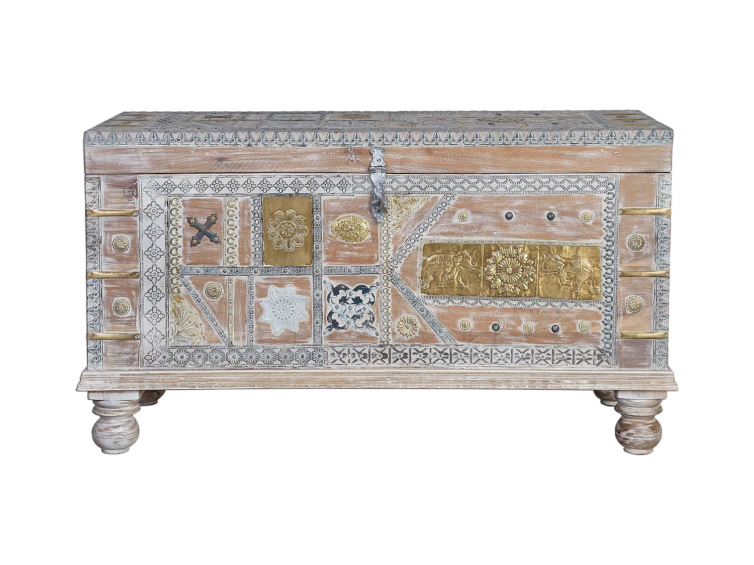 Stary biały pień mango