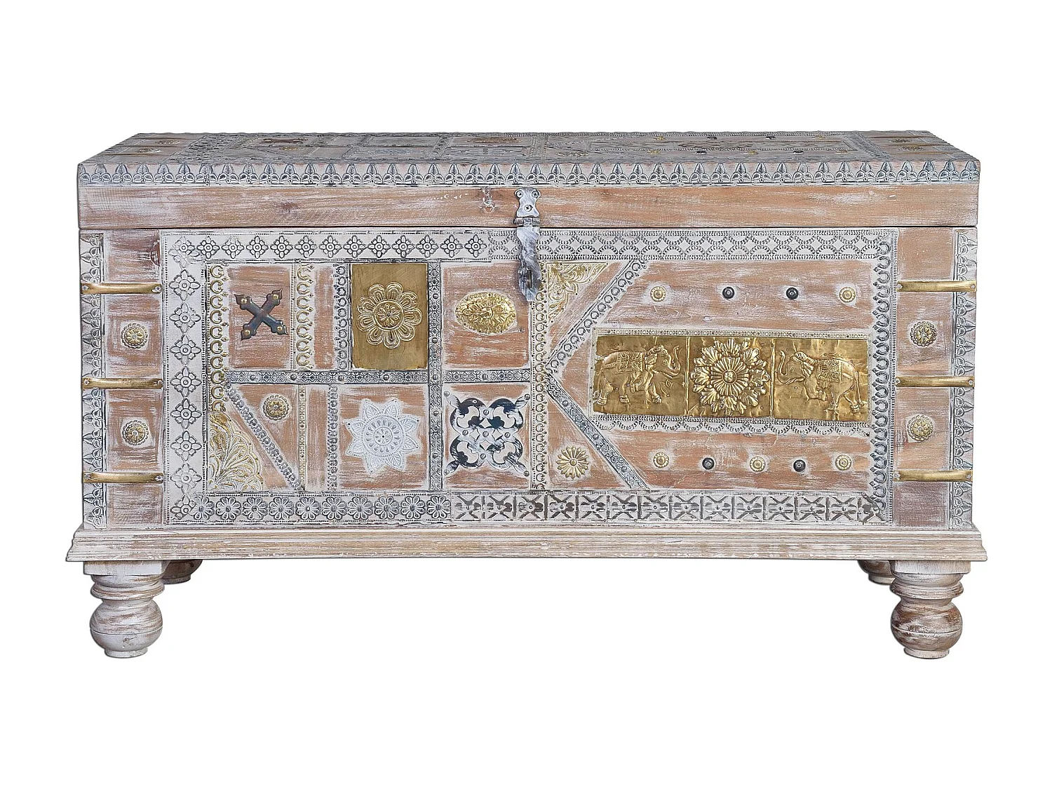 Tronco di mango bianco invecchiato Blanco .57x40x100 Giner y Colomer