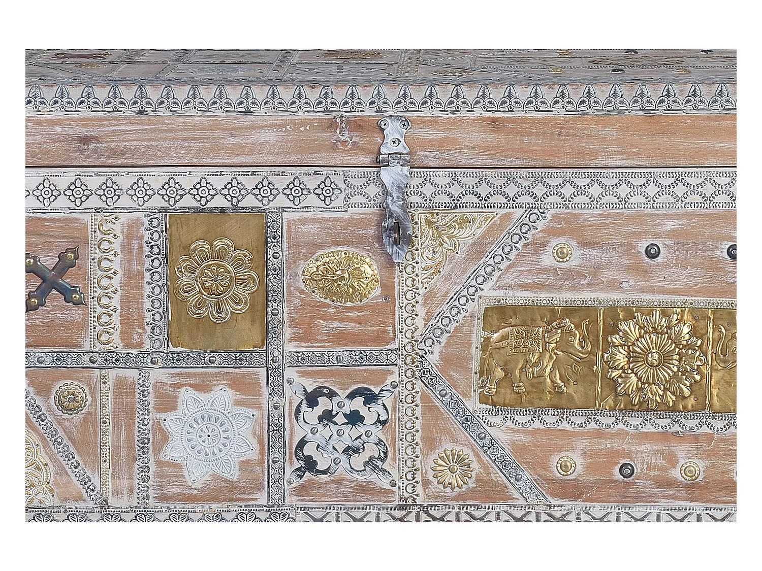 Tronco di mango bianco invecchiato Blanco .57x40x100 Giner y Colomer