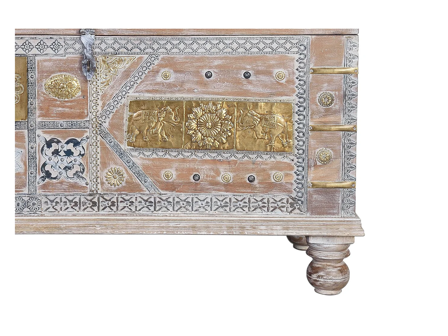 Tronco di mango bianco invecchiato Blanco .57x40x100 Giner y Colomer