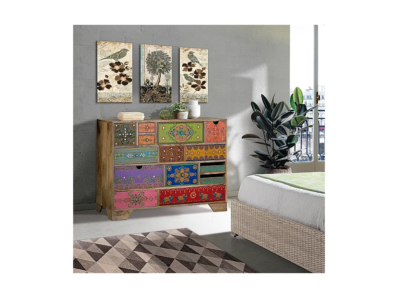 Kommode aus Mangoholz