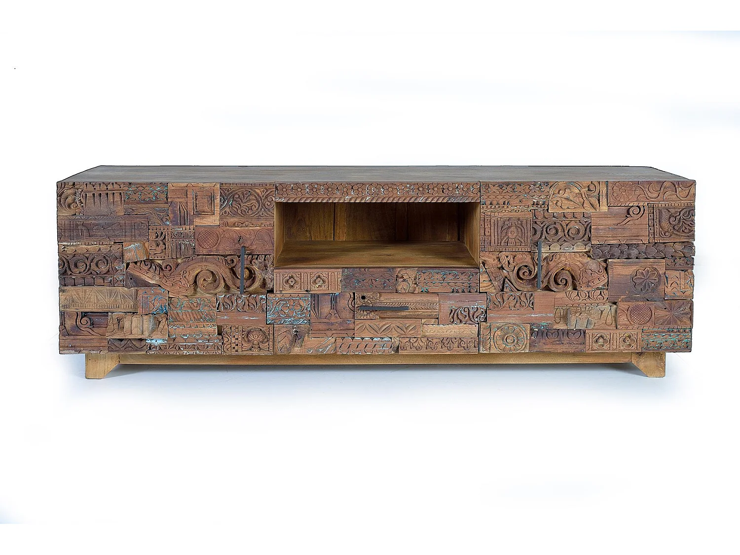 Meuble TV en bois manguier récupéré