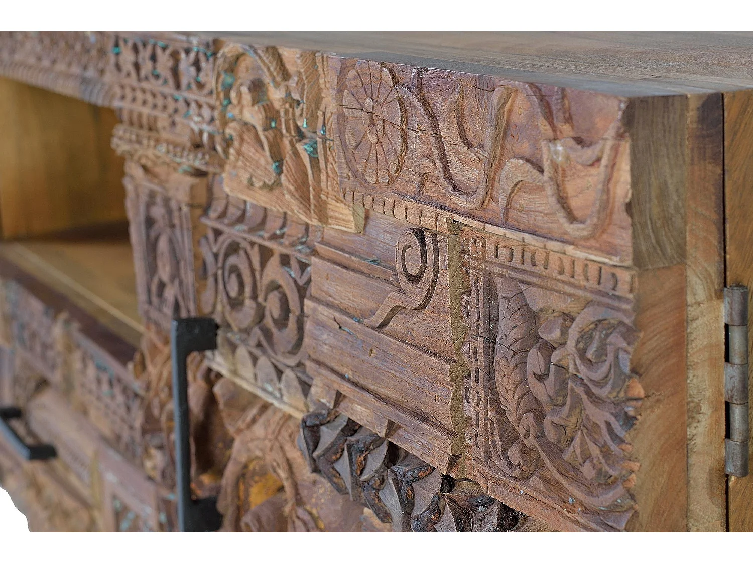 Meuble TV en bois manguier récupéré