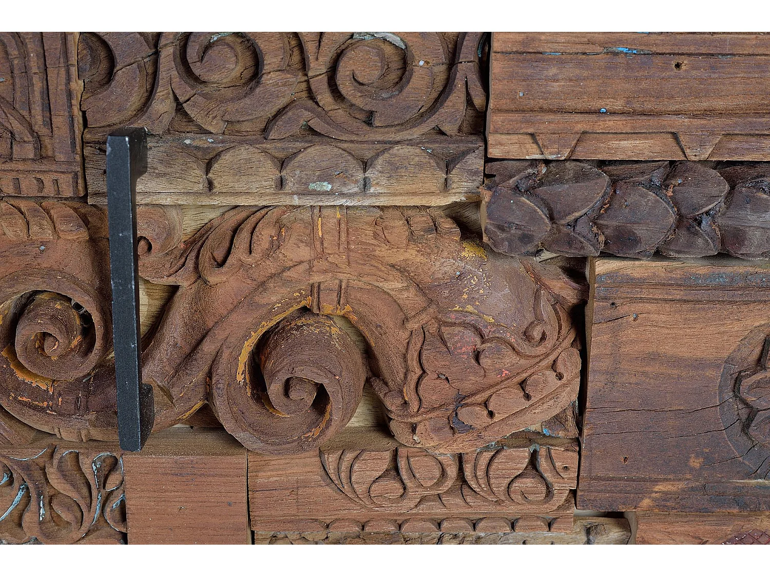 Meuble TV en bois manguier récupéré