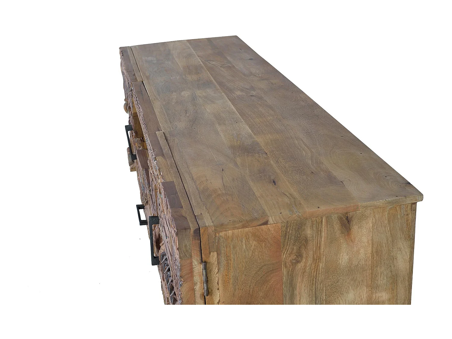 Meuble TV en bois manguier récupéré