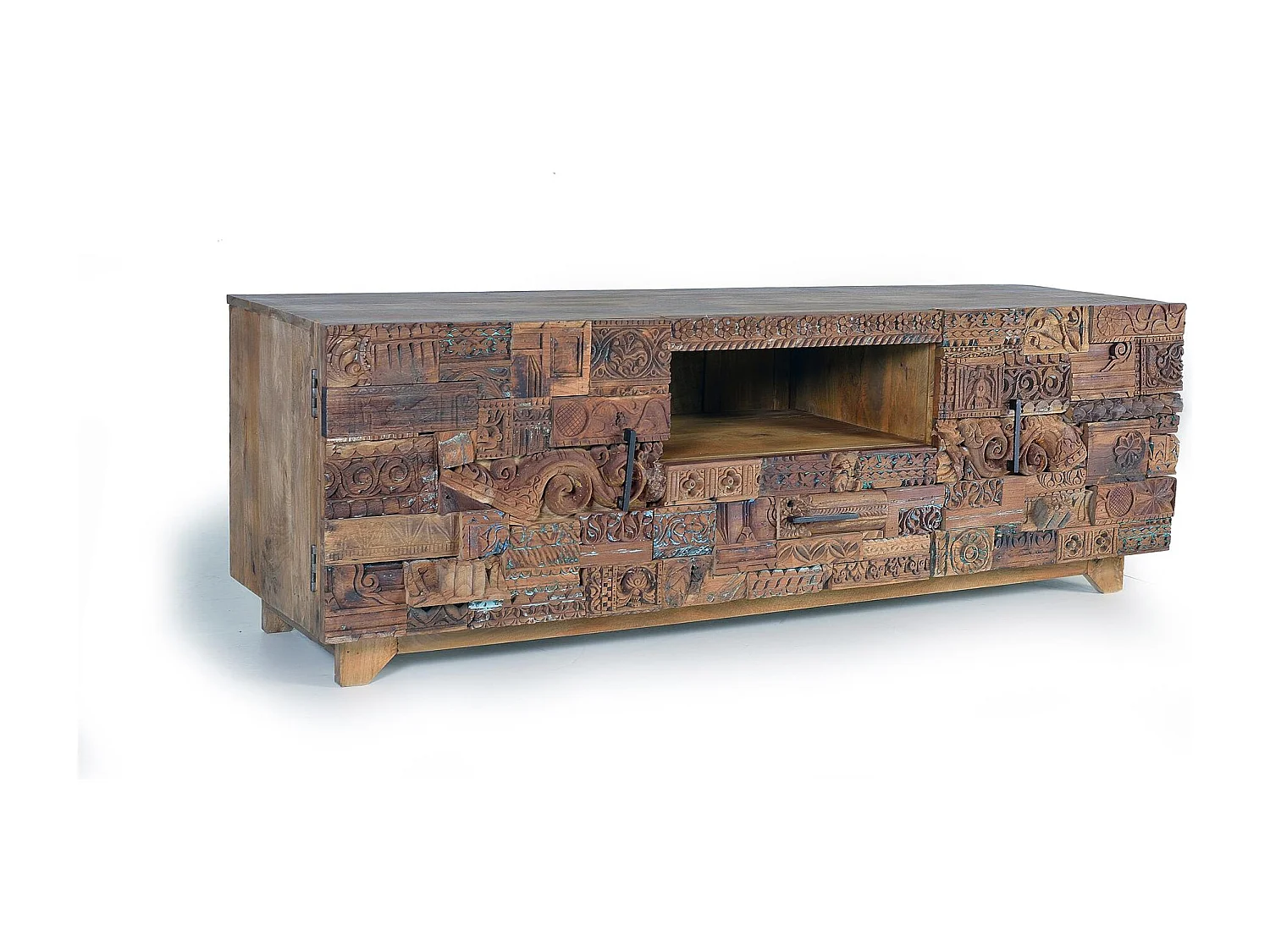 Meuble TV en bois manguier récupéré