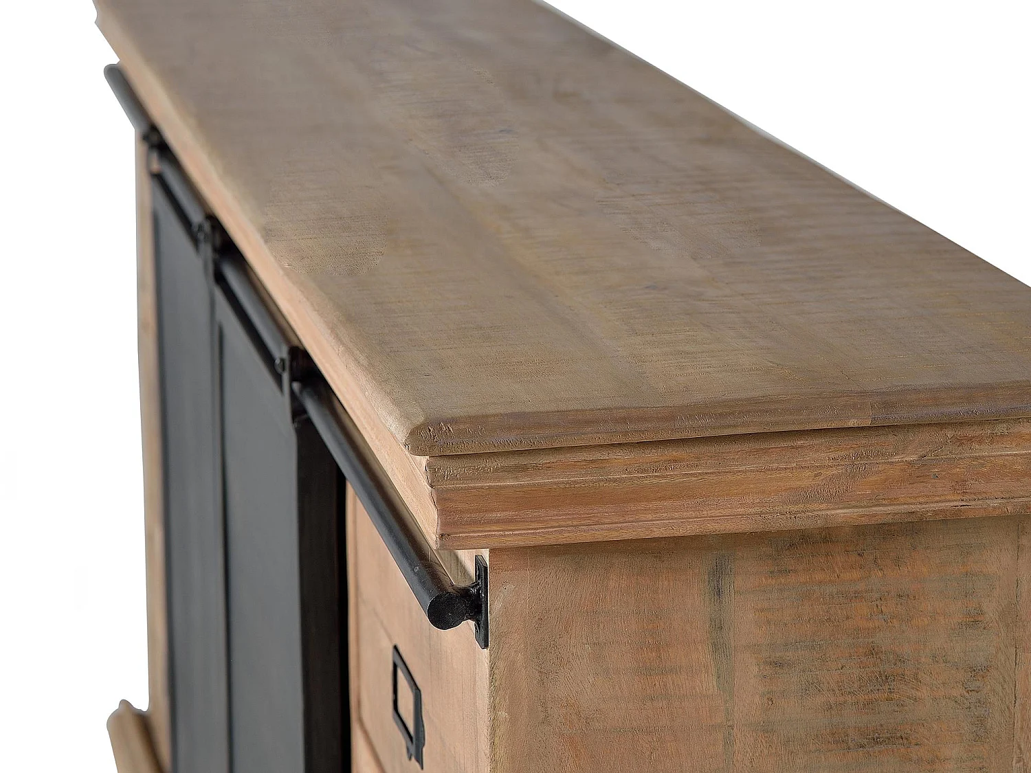 Meuble tv style industriel avec aluminium