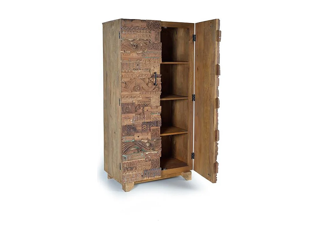 Armoire en bois manguier récupéré