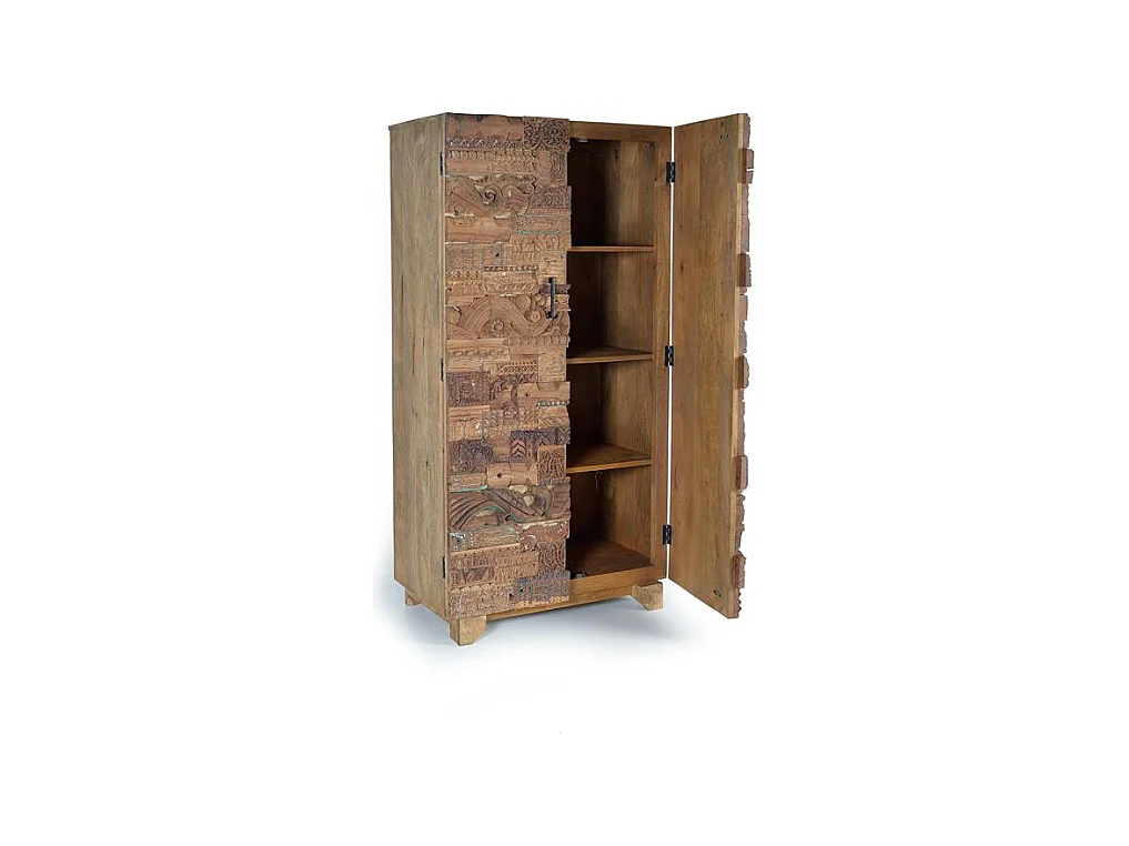 Armoire en bois manguier récupéré