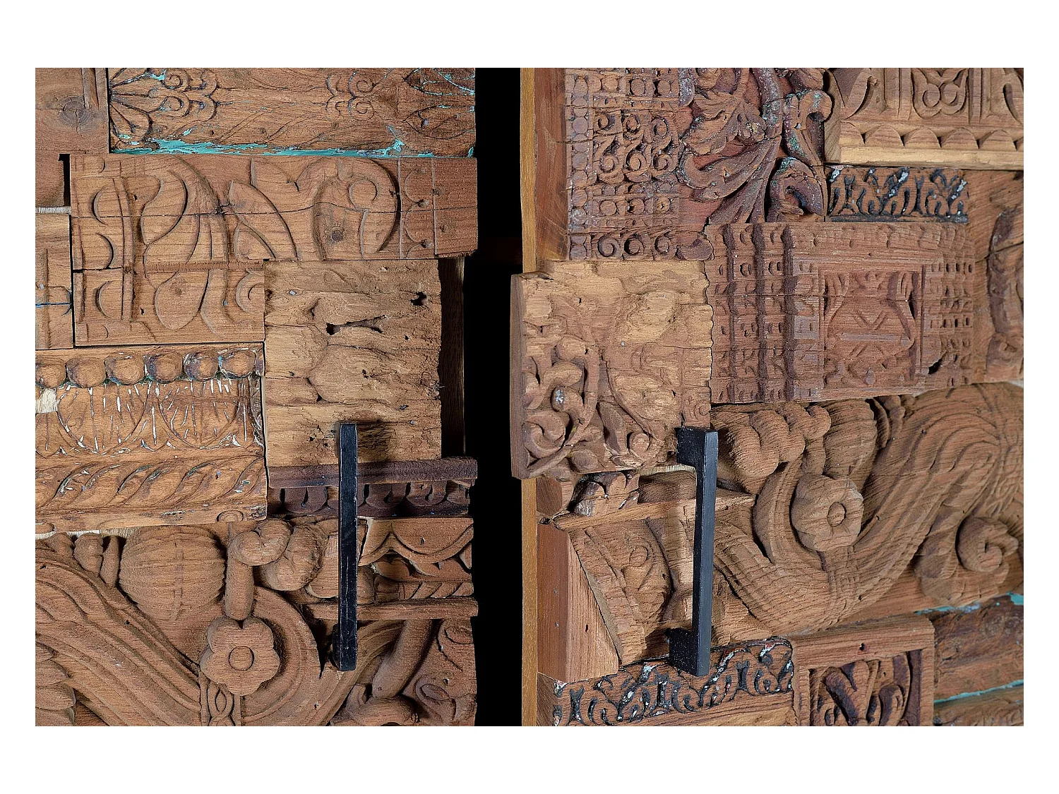 Armoire en bois manguier récupéré