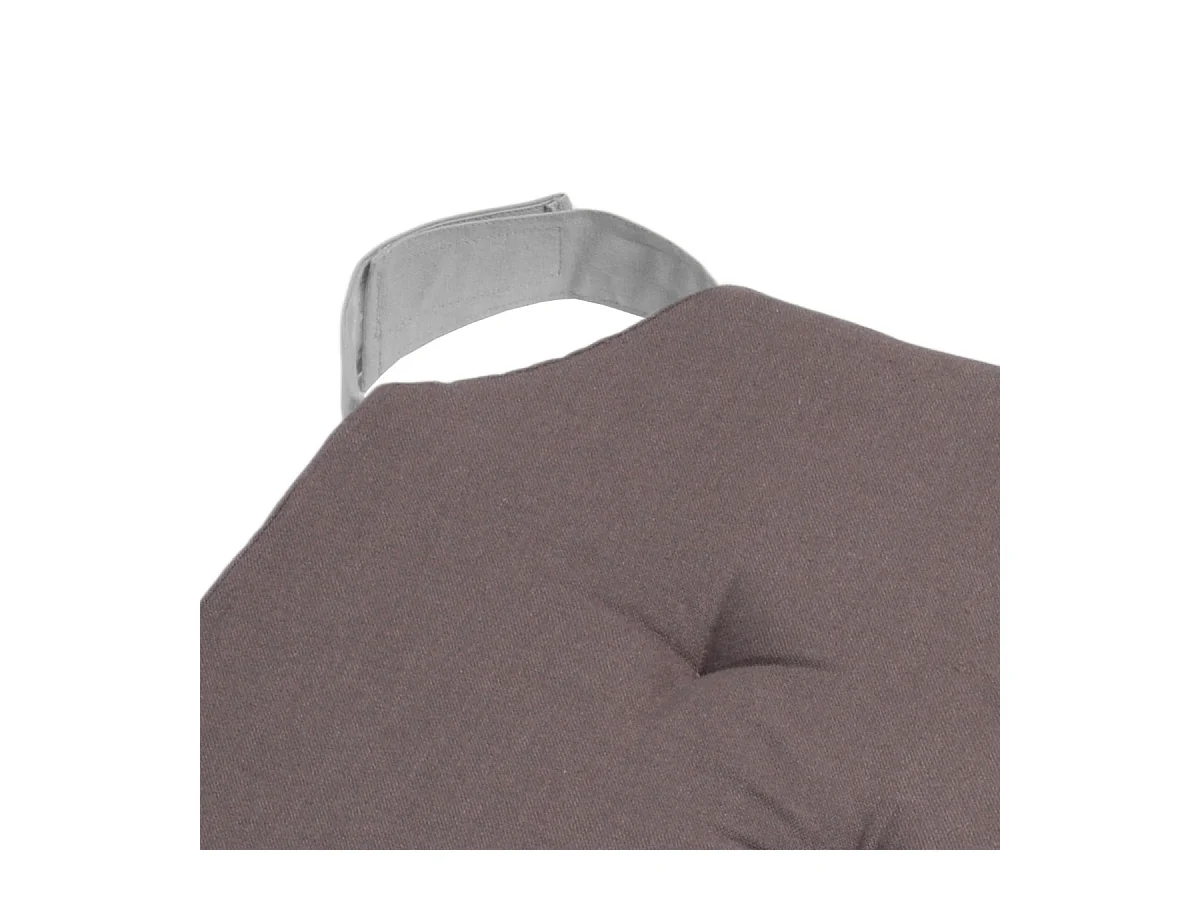 Almohadilla de silla con velcro 38 x 38 cm