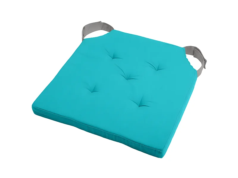 Coussin de chaise attaches scratchs 38 x 38 cm