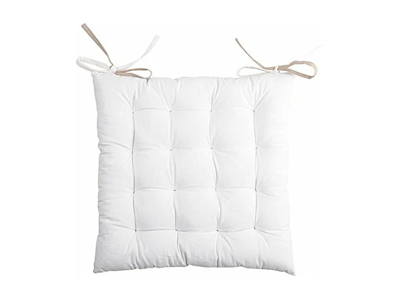 Cojín de silla bicolor