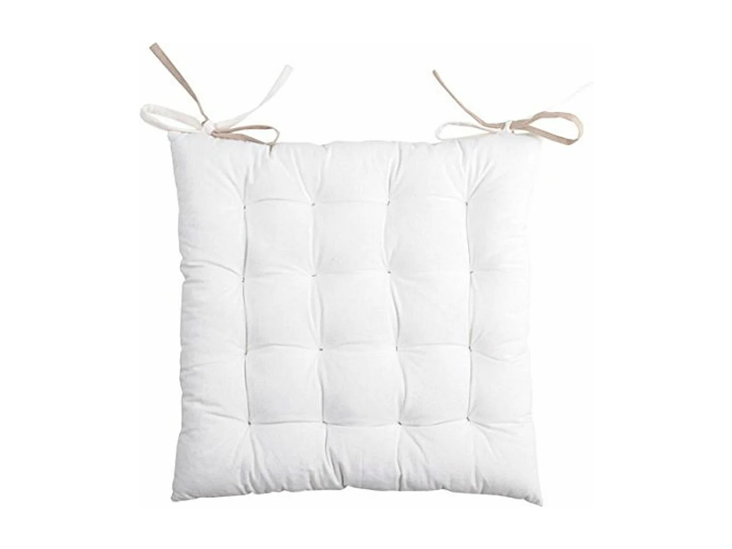 Cojín de silla bicolor