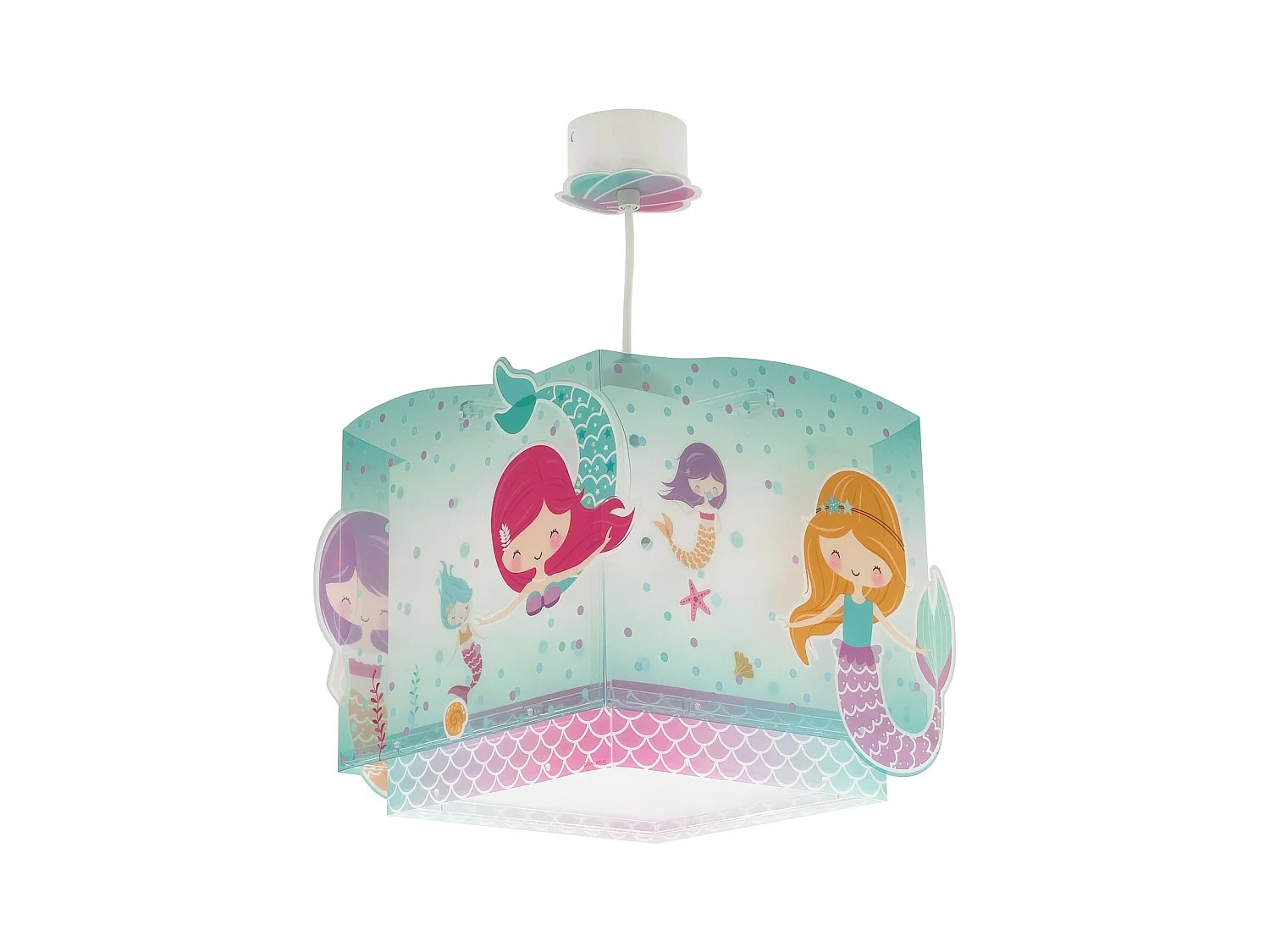 Lustre et lampe suspension enfant Mermaids Sirènes