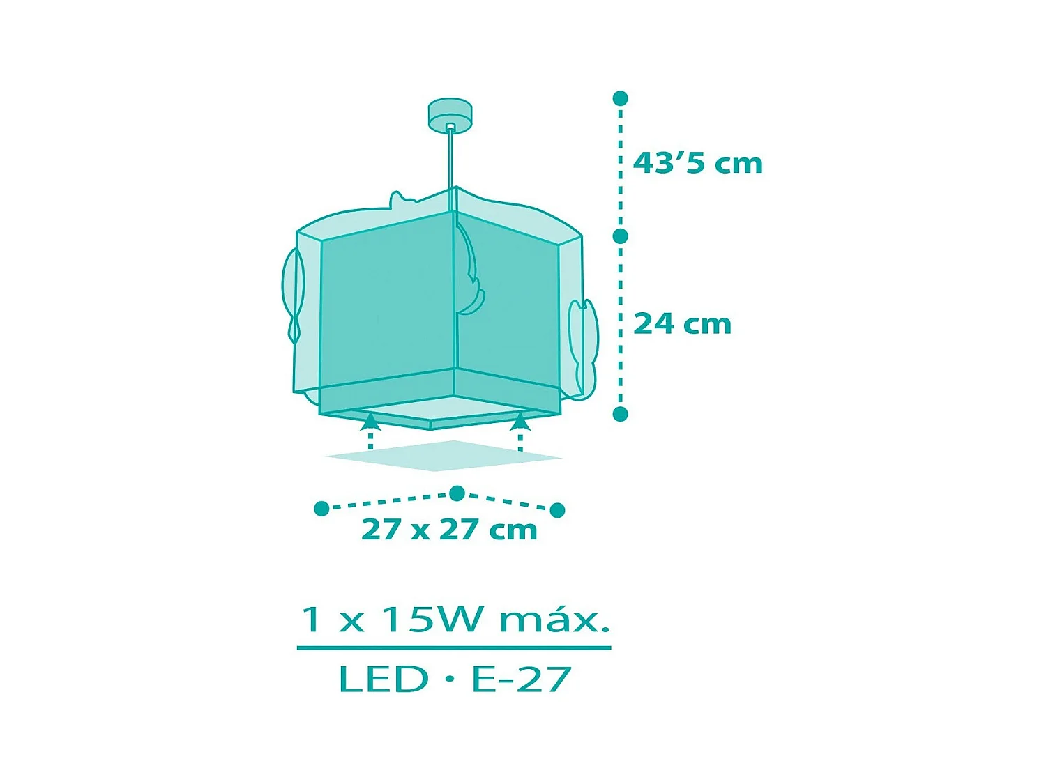 Lustre et lampe suspension enfant Mermaids Sirènes