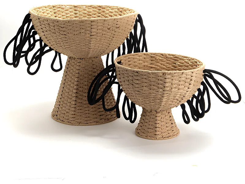 Set de 2 coupes franges