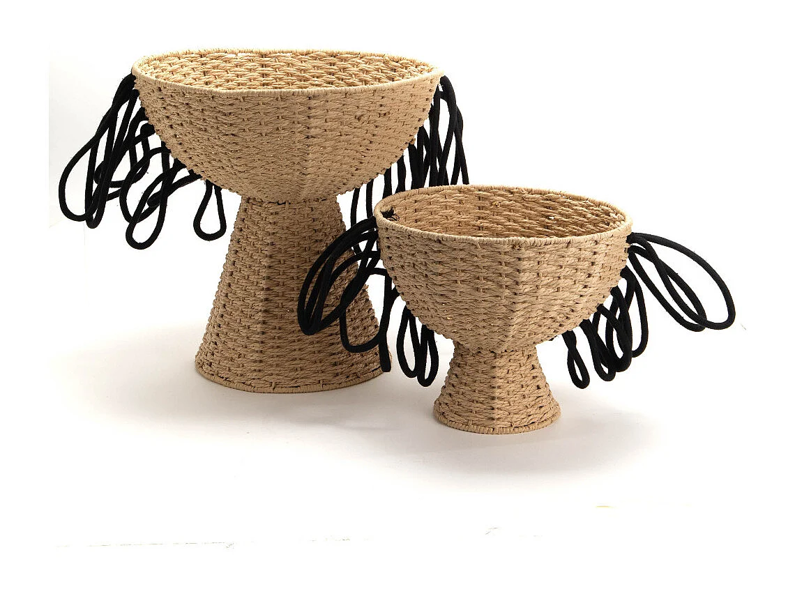 Set de 2 coupes franges