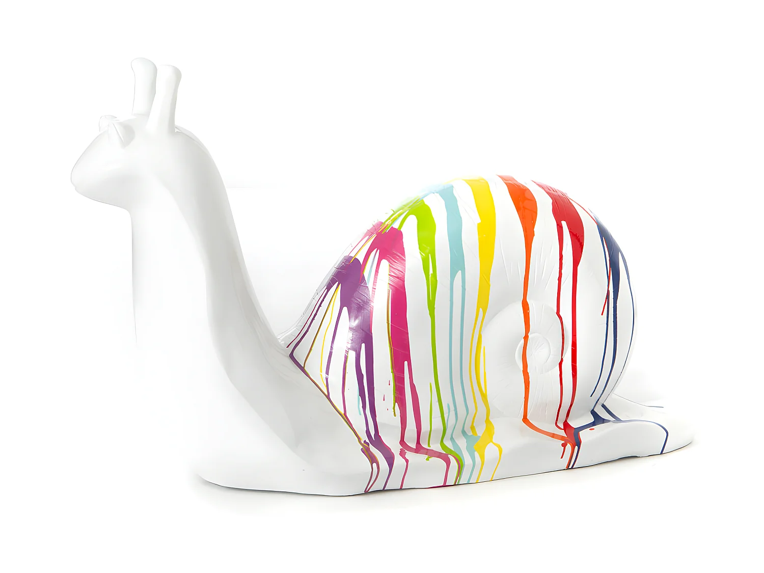 Escargot Trash blanc