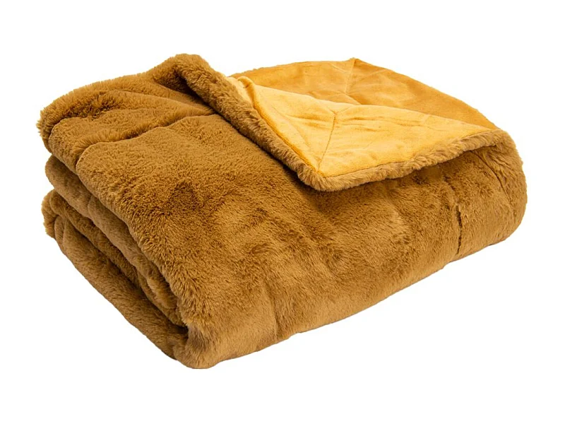 Plaid Luxe Camel 130x170 cm