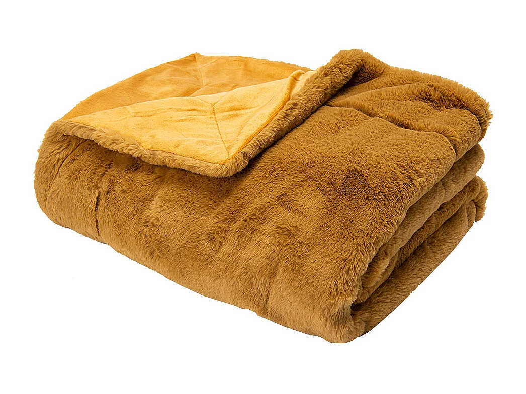 Plaid Luxe Camel 130x170 cm