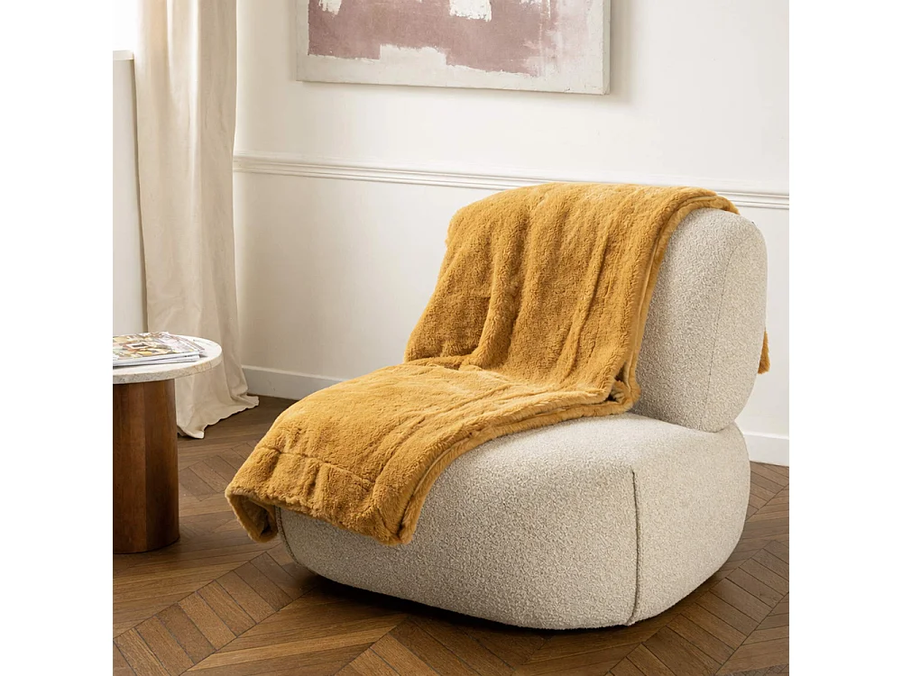 Plaid Luxe Camel 130x170 cm