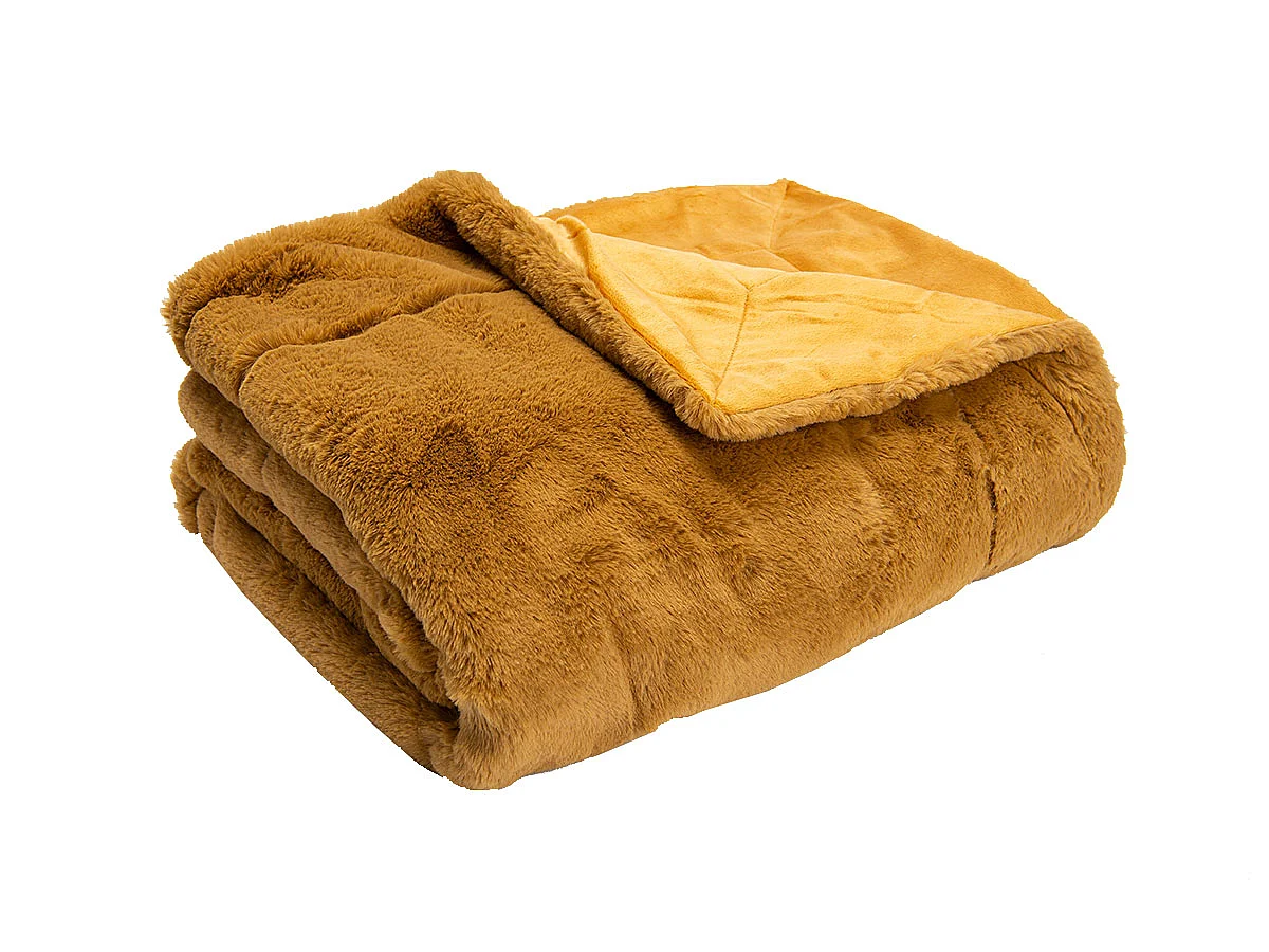 Plaid Luxe Camel 130x170 cm