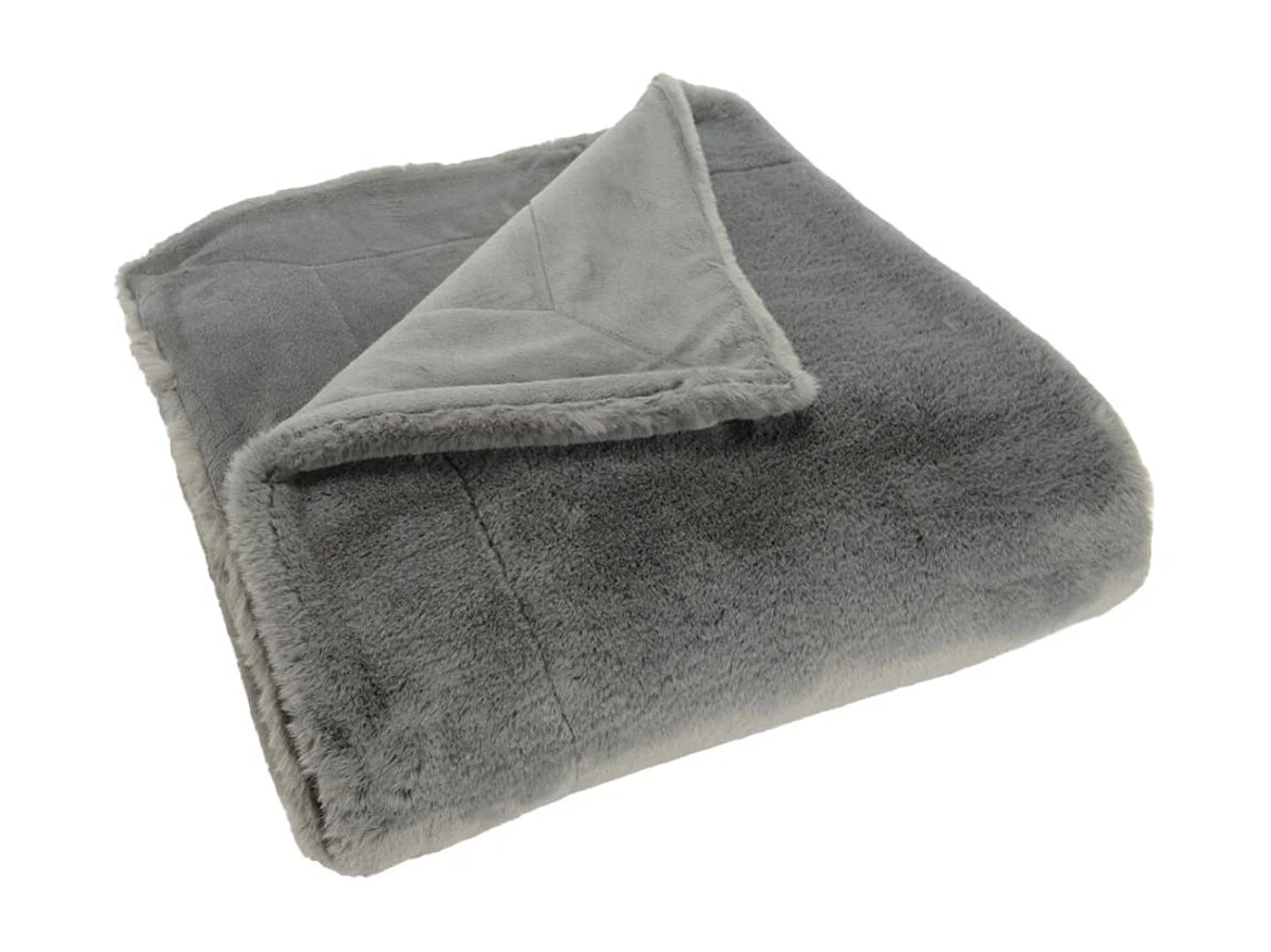 Plaid luxe 130x170 anthracite