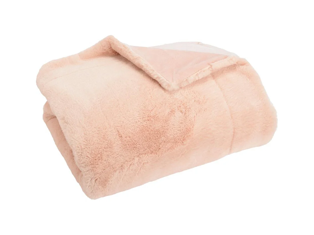 Plaid luxe 130x170 rose