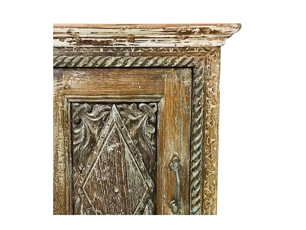 Comodino in legno 46x29x63