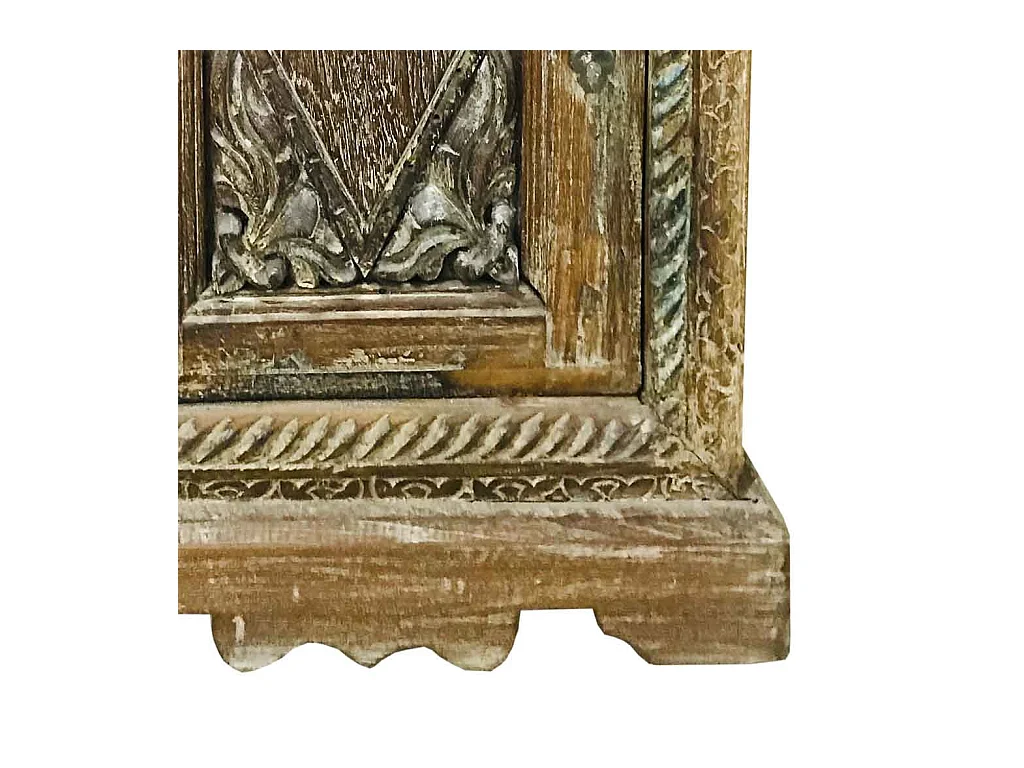 Comodino in legno 46x29x63