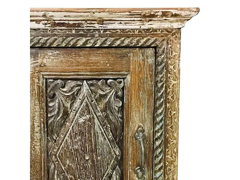 Nachttisch aus Holz 46x29x63