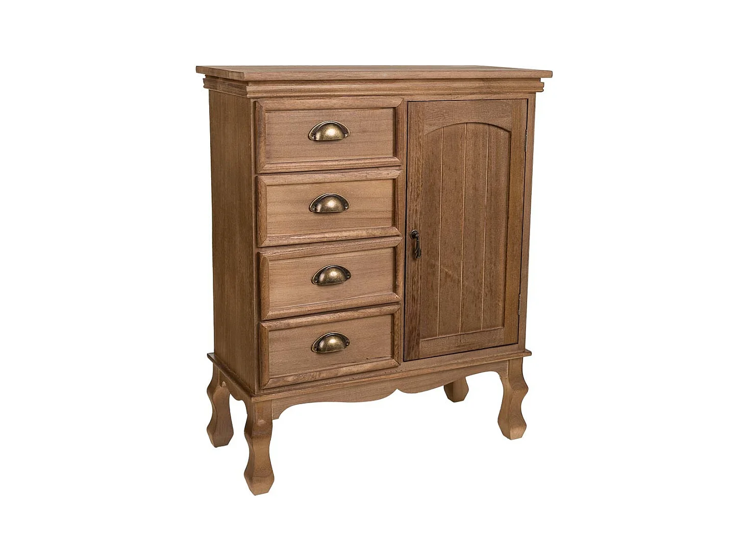 Braune HolzFlurschrank 65x30x60h cm